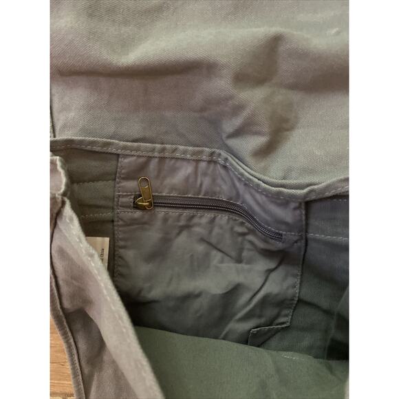 Vintage San Antonio Artist Tatum Cross Body Gray Bag - Heart Logo - Picture 6 of 10